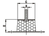 VBL Rubber Mounting, Shock Absorber